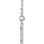 Curved Bar Necklace - Image 2