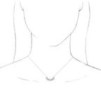 Curved Bar Necklace - Image 3