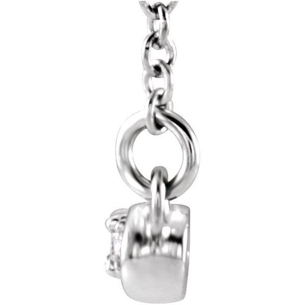 Infinity-Inspired Bar Necklace - Image 2