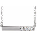 Accented Bar Necklace