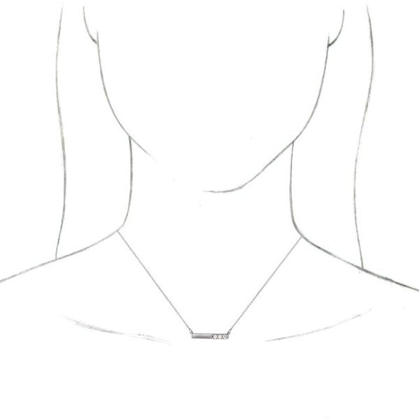Accented Bar Necklace - Image 3