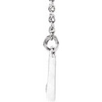 Accented "V" Necklace - Image 2