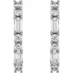 Accented Hoop Earrings - Image 2