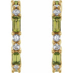 Accented Hoop Earrings - Image 2