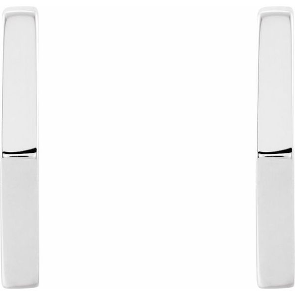 Geometric Hoop Earrings - Image 2