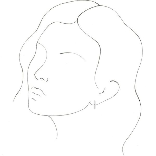 Geometric Hoop Earrings - Image 3