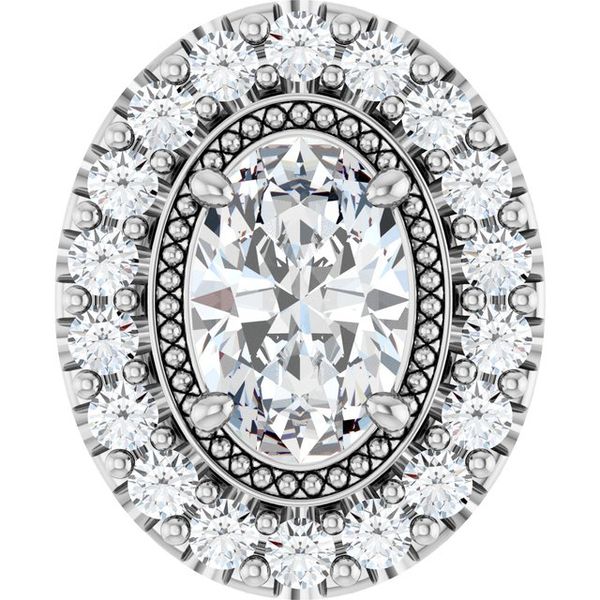 Halo-Style Pendant