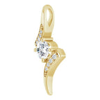 Accented Freeform Pendant - Image 2