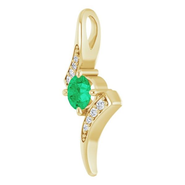 Accented Freeform Pendant - Image 2