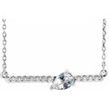 Accented Bar Necklace