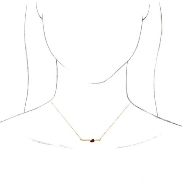 Accented Bar Necklace - Image 3