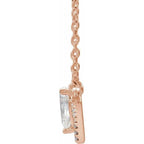 Accented V Necklace - Image 2