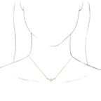 Accented V Necklace - Image 3