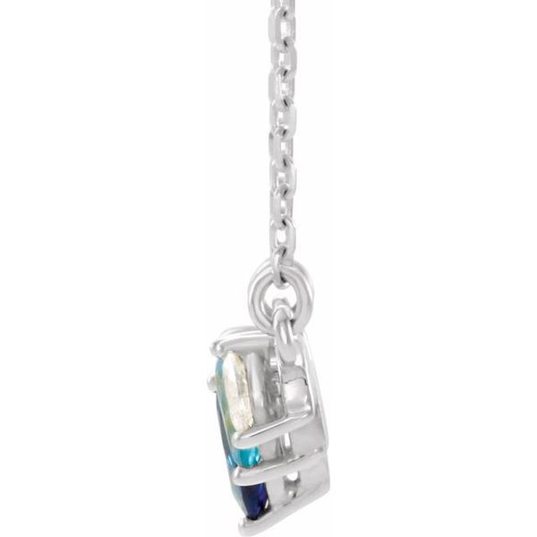 Curved Bar Necklace - Image 2