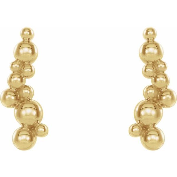 Beaded Ear Climbers - Image 2