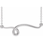Freeform Bar Necklace