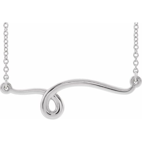 Freeform Bar Necklace