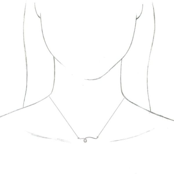 Freeform Bar Necklace - Image 3