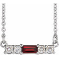 Accented Bar Necklace