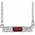 Accented Bar Necklace