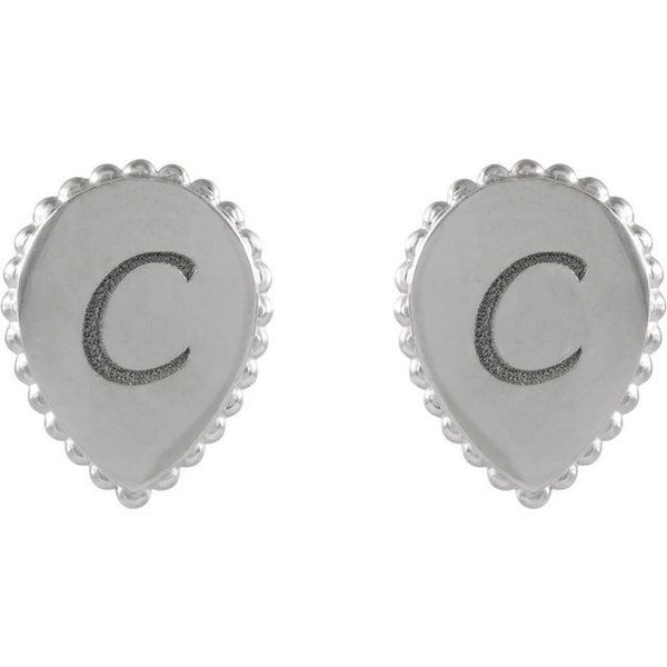 Engravable Beaded Earrings - Image 3