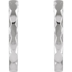Geometric Hoop Earrings - Image 2
