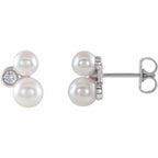 Accented Pearl Earrings