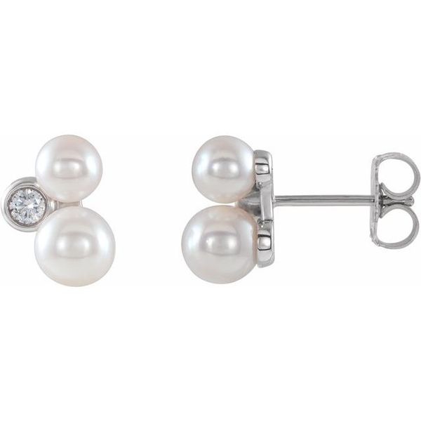 Accented Pearl Earrings