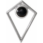 Cabochon Pyramid Pendant