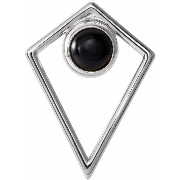 Cabochon Pyramid Pendant