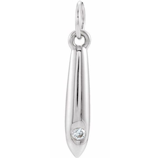 Accented Geometric Pendant