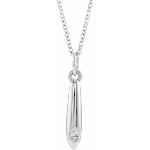 Accented Geometric Necklace