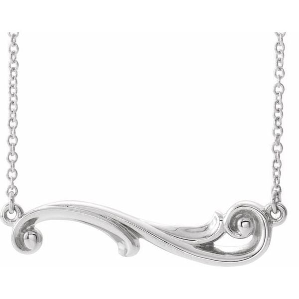Freeform Bar Necklace