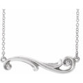 Freeform Bar Necklace