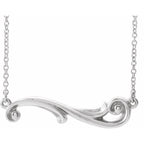 Freeform Bar Necklace