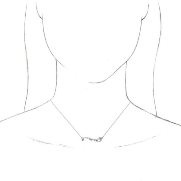 Freeform Bar Necklace - Image 3