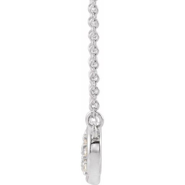 Accented Infinity-Inspired Necklace - Image 2