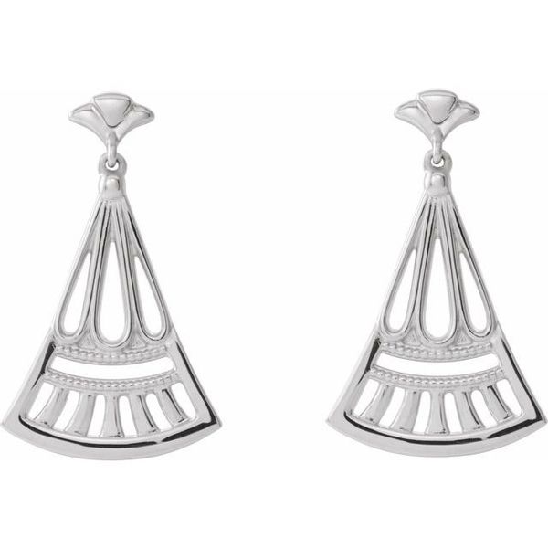 Vintage-Inspired Dangle Earrings - Image 2