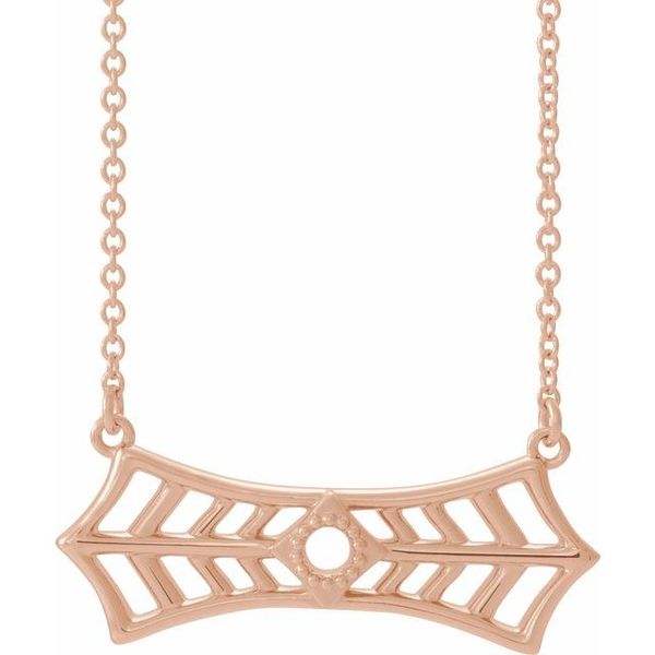 Vintage-Inspired Bar Necklace