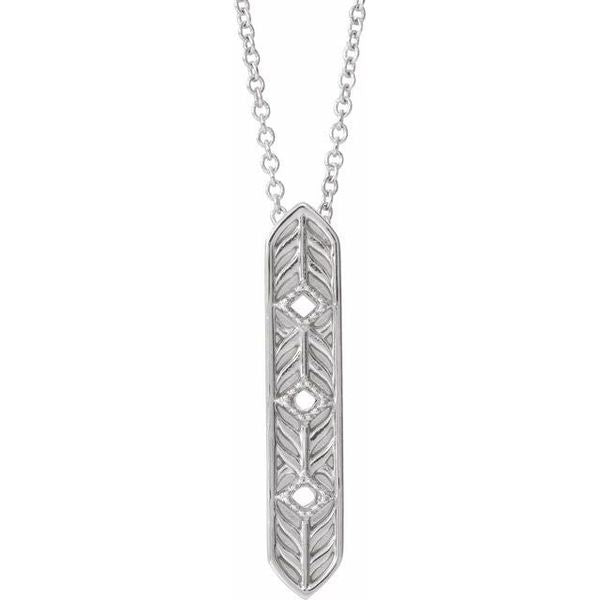 Vintage-Inspired Bar Necklace