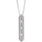 Vintage-Inspired Bar Necklace