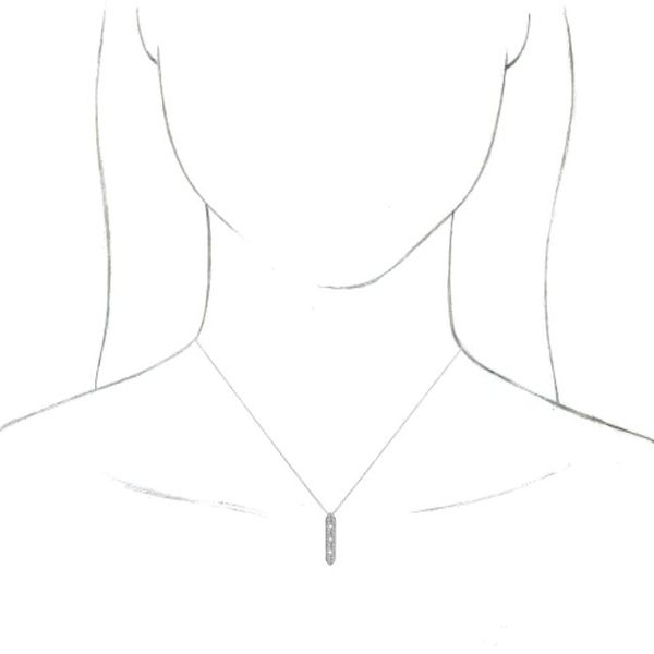 Vintage-Inspired Bar Necklace - Image 3
