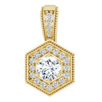 Halo-Style Pendant