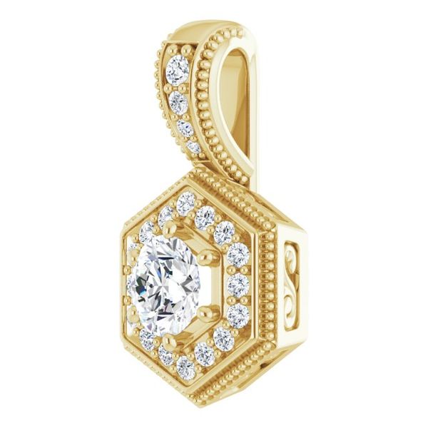 Halo-Style Pendant - Image 2