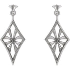 Vintage-Inspired Dangle Earrings