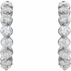 Accented Hoop Earrings - Image 2