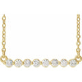 Accented Bar Necklace