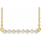 Accented Bar Necklace