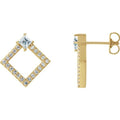 Accented Geometric Earrings