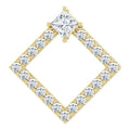 Accented Geometric Pendant